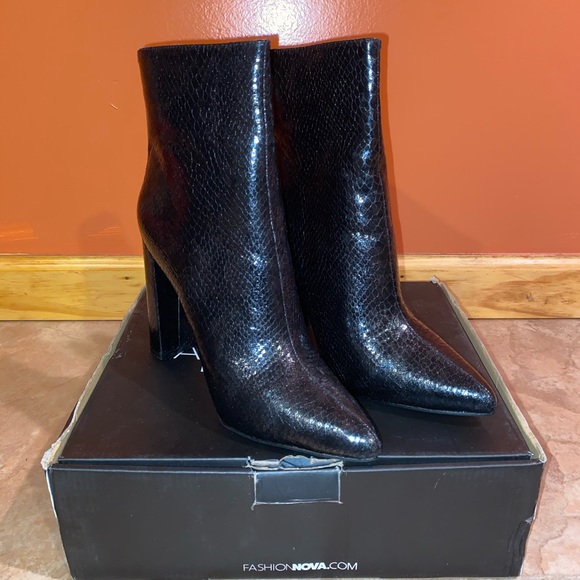 Black Booties - Picture 3 of 6